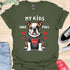 My kids have paws - V7 - Sitting Cute T-Shirt